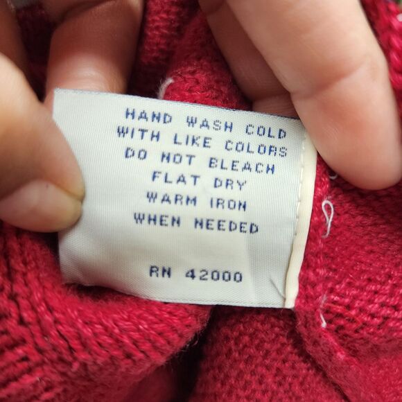 Basic Editions Holiday embroidered sweater vest (size 1X) - Picture 6 of 9